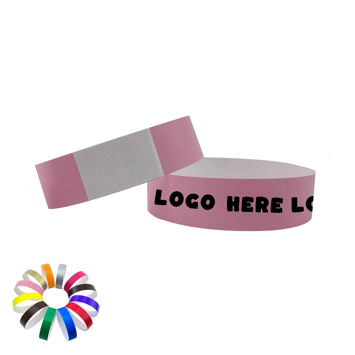 100-Pack Tyvek Wristbands for Events 1