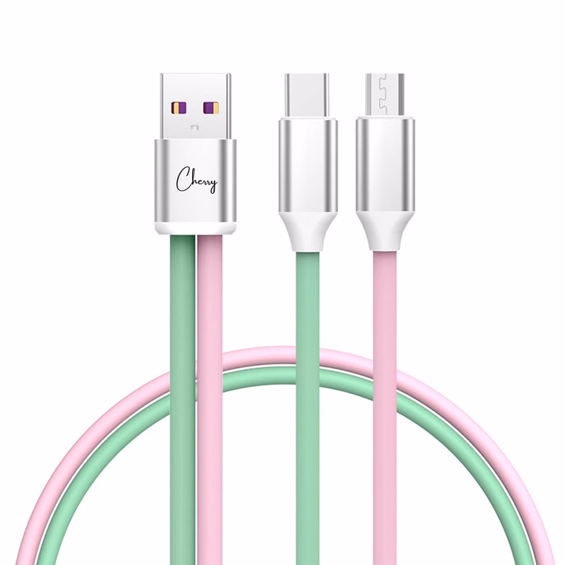 5A super fast charging one to three data cable