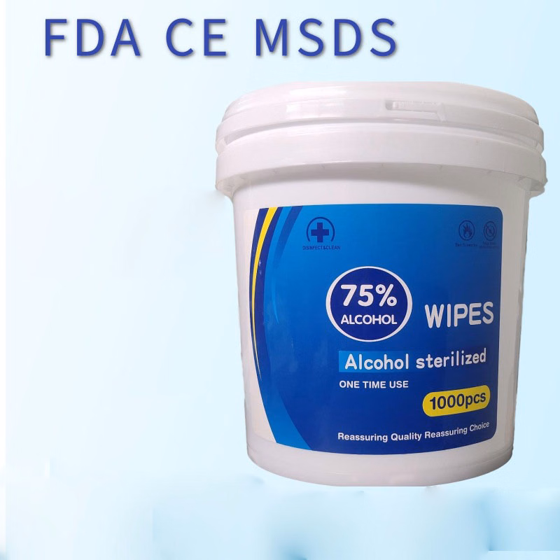 1000 Sheets Hand Wipes in Canister w/ Custom Logo