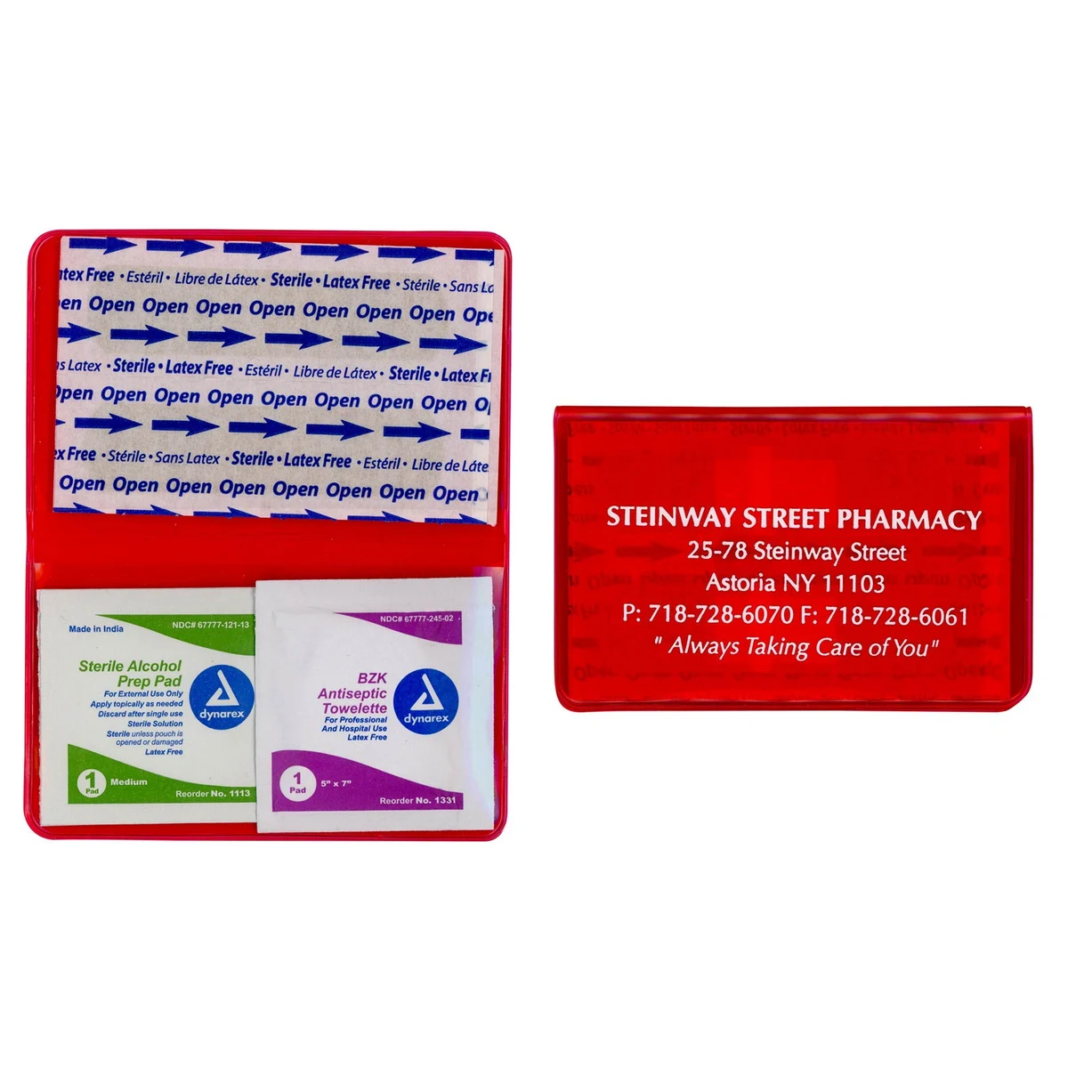 Pocket First Aid KIT in TEK Translucent Vinyl 1
