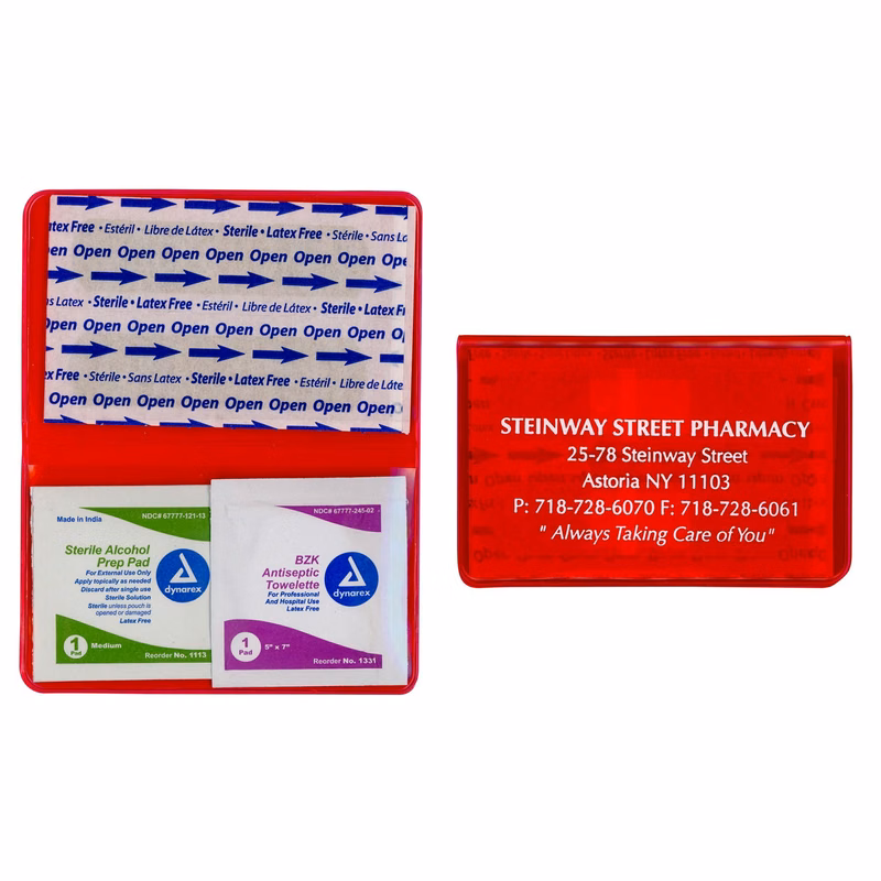 Pocket First Aid KIT in TEK Translucent Vinyl