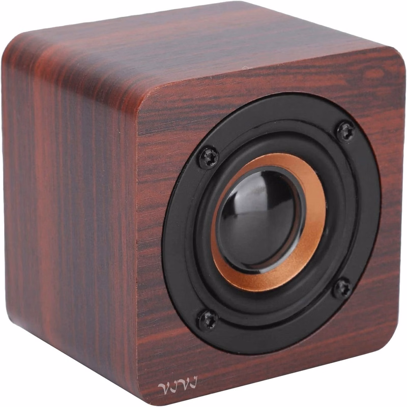 Vintage Wireless Bluetooth Music Player Wood