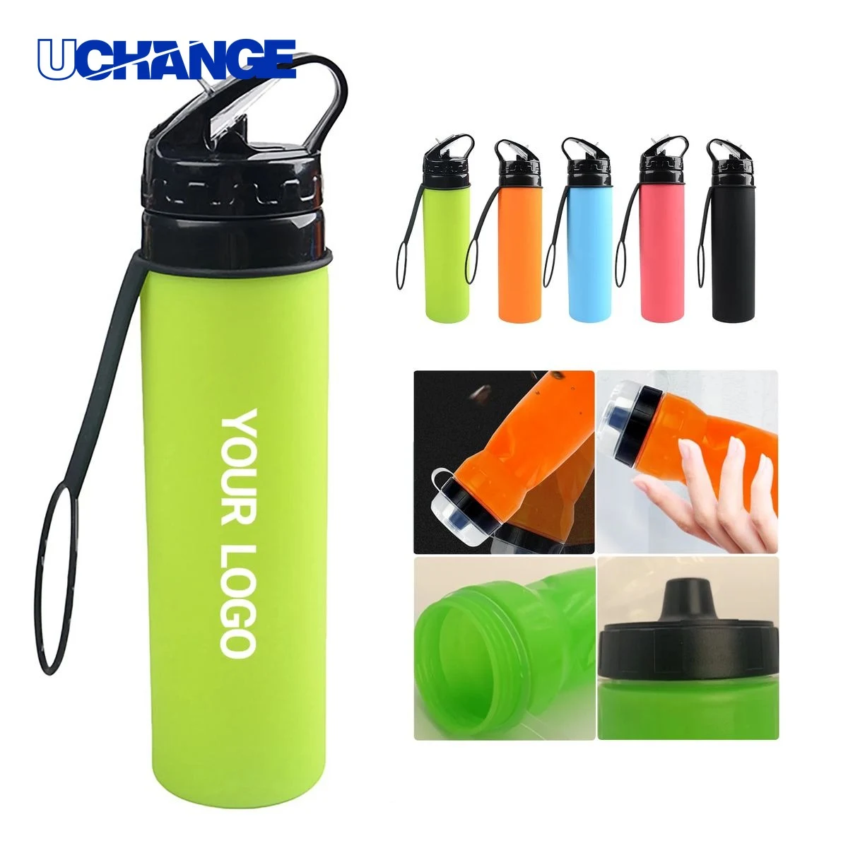 Sports Water Bottle Drinkware 15 oz Leak Proof Lightweight 1