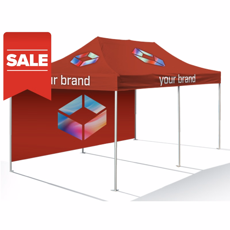 10'x20' Pro Package with Printed Top and Wall