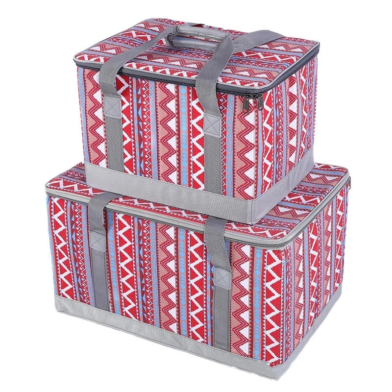 60L Oxford Cloth Steel Frame Storage Box Bag 1