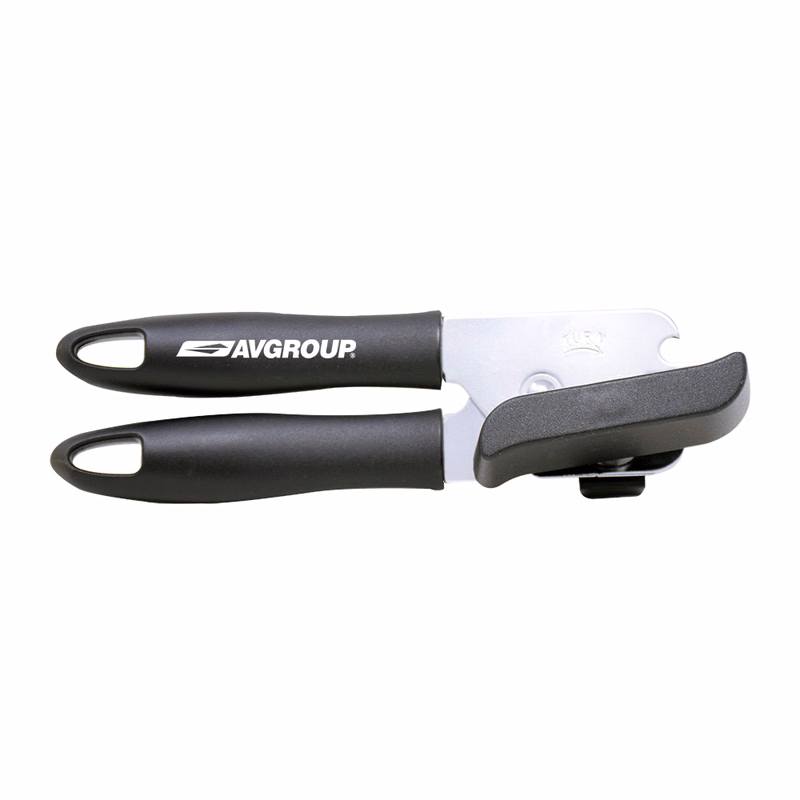Can Opener with Black Handle