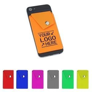 2 In 1 Silicone Phone Wallet 1