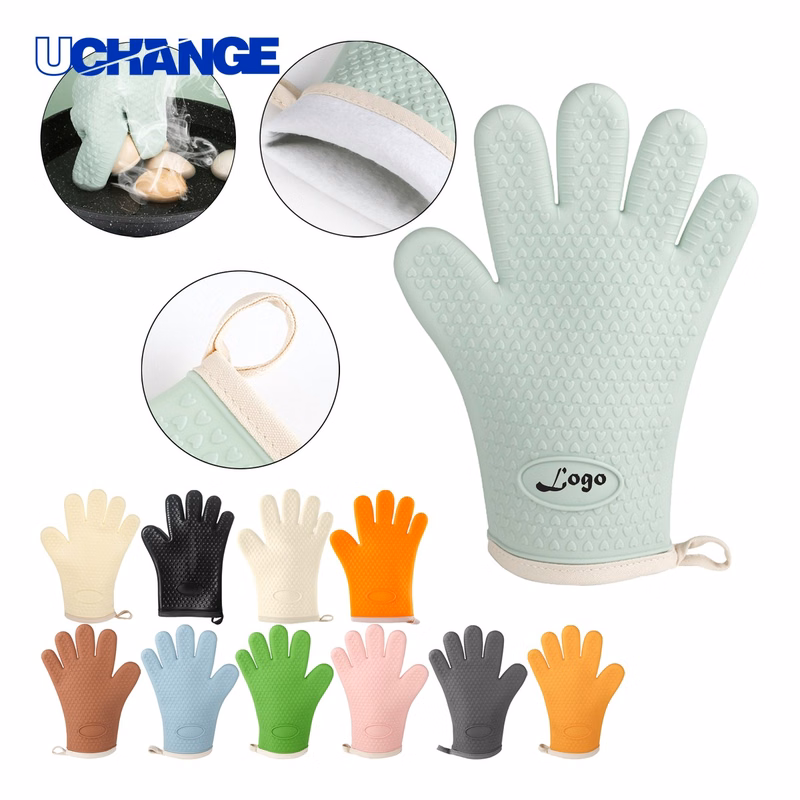 Double-Layer Silicone Oven Mitt