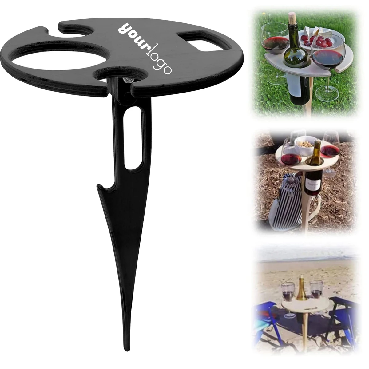 Portable Outdoor Wooden Rack 1