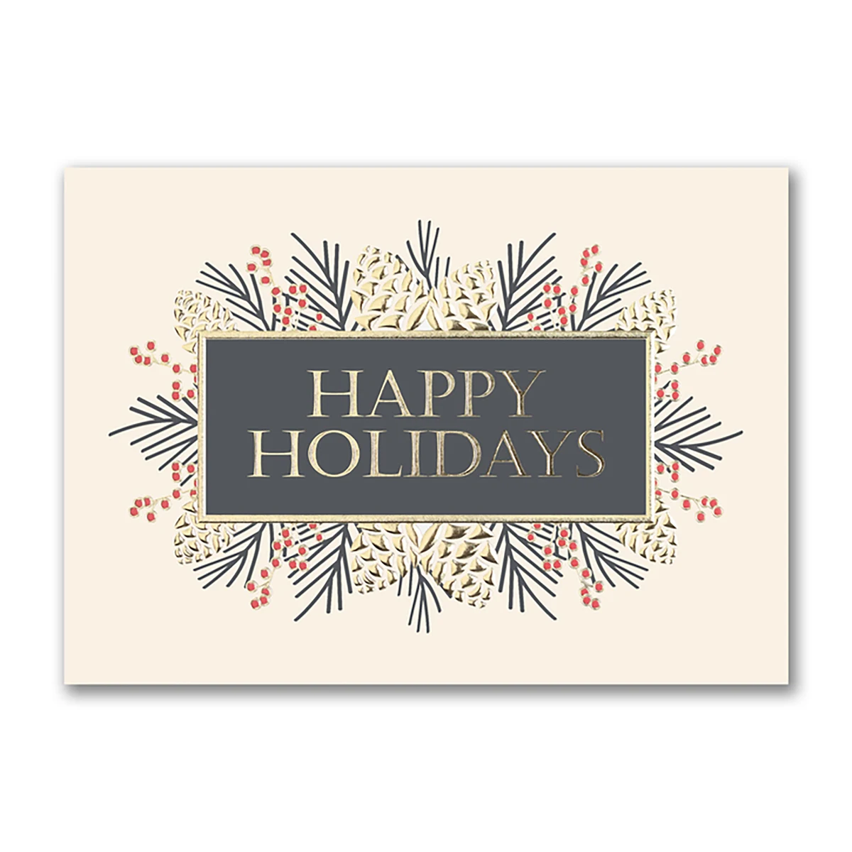 Seasonal Decor Holiday Card 1