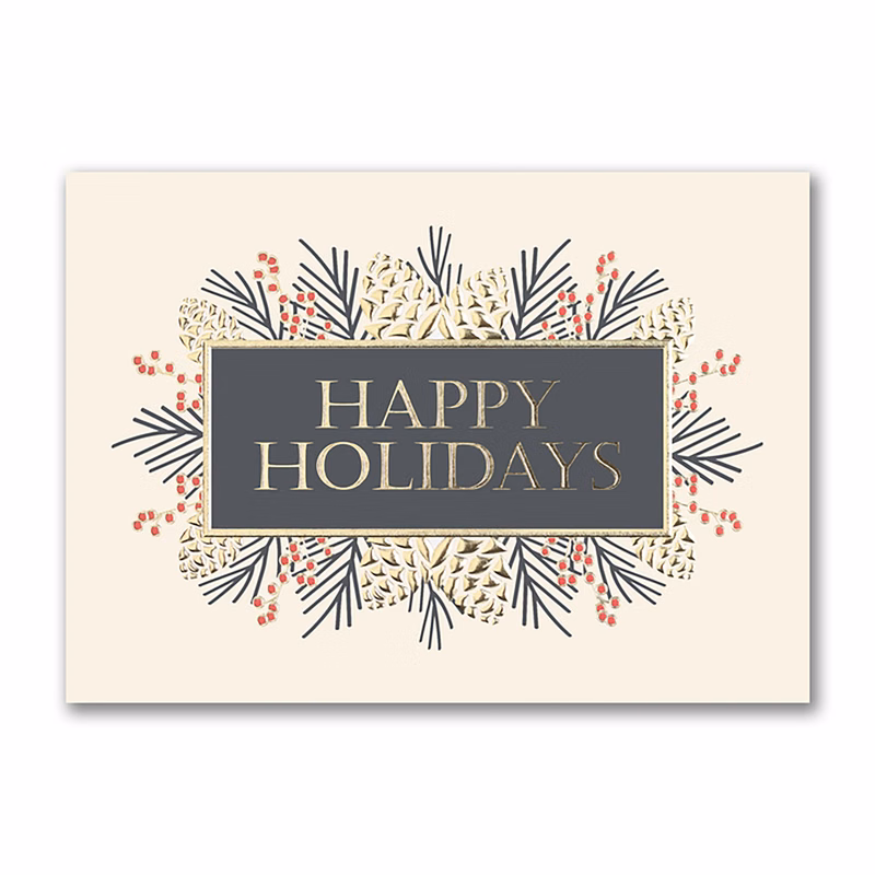 Seasonal Decor Holiday Card
