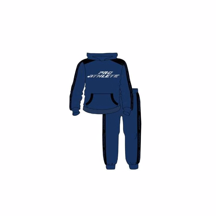 Boys' Fleece Jogger Set Blue 12-24m