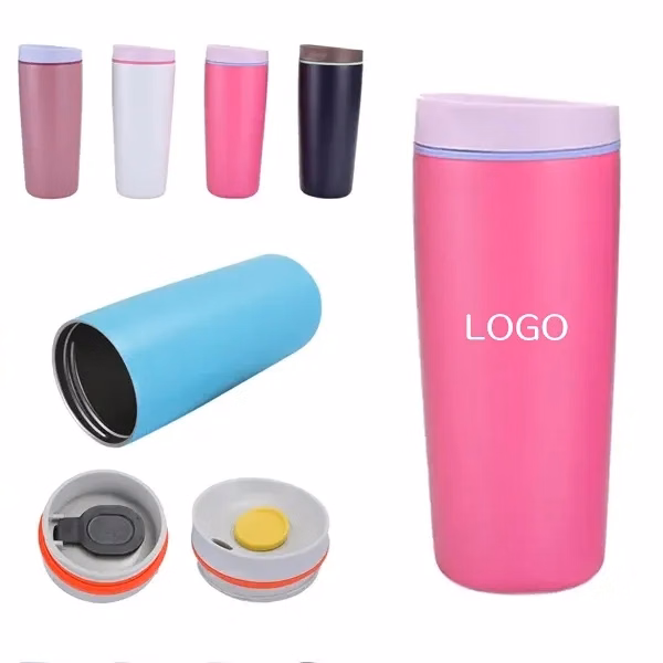 Slider Insulated Stainless Steel Coffee Tumbler 20 oz