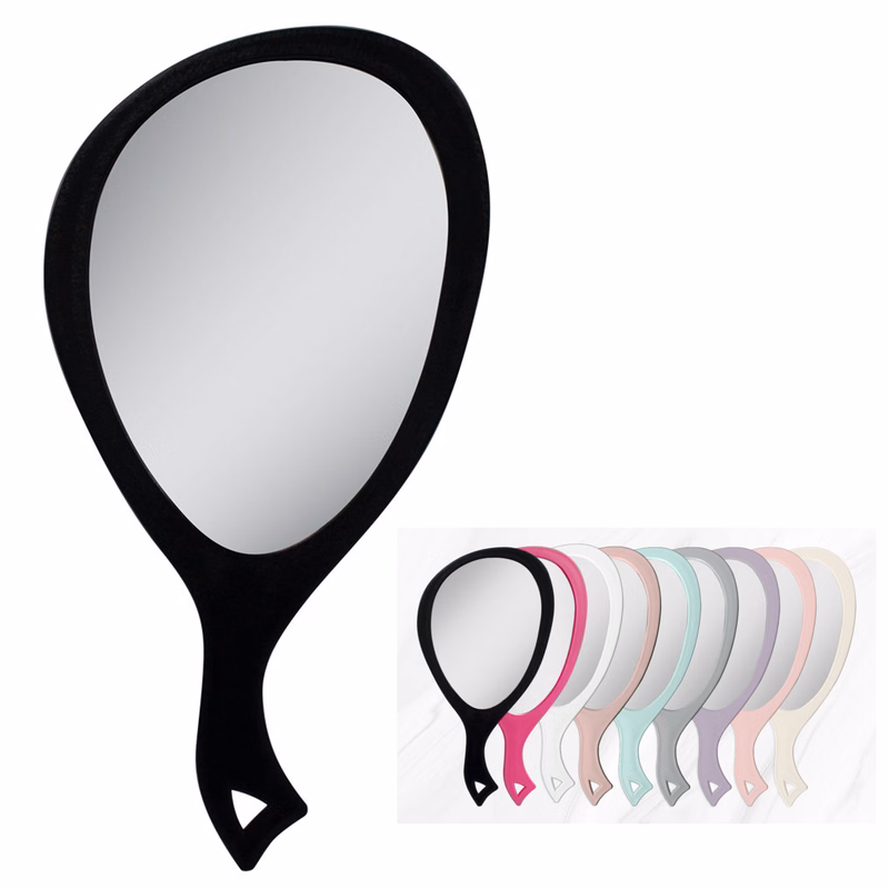 1X Magnification Teardrop Glass Mirror