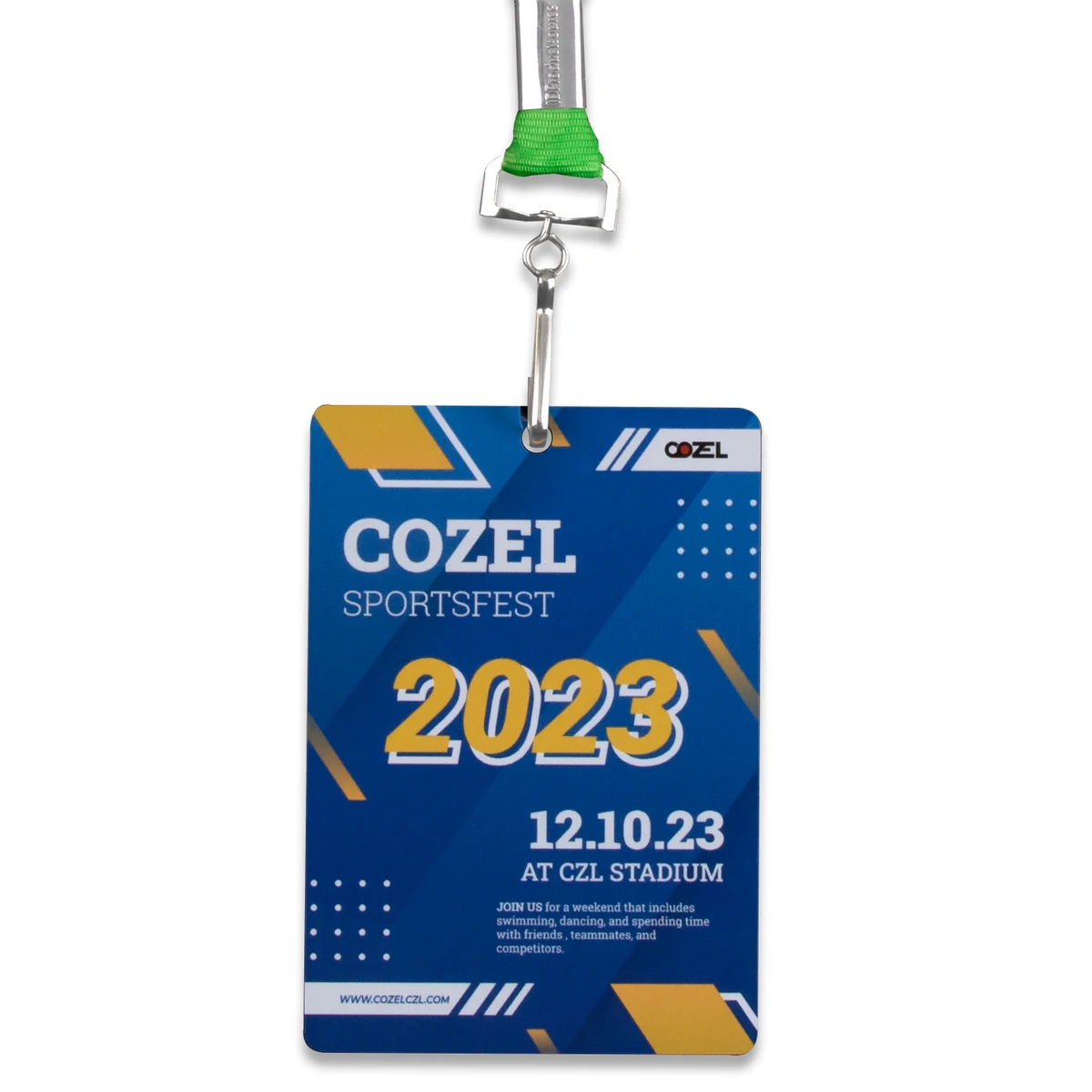 PVC ID/Event Card (Small) 1