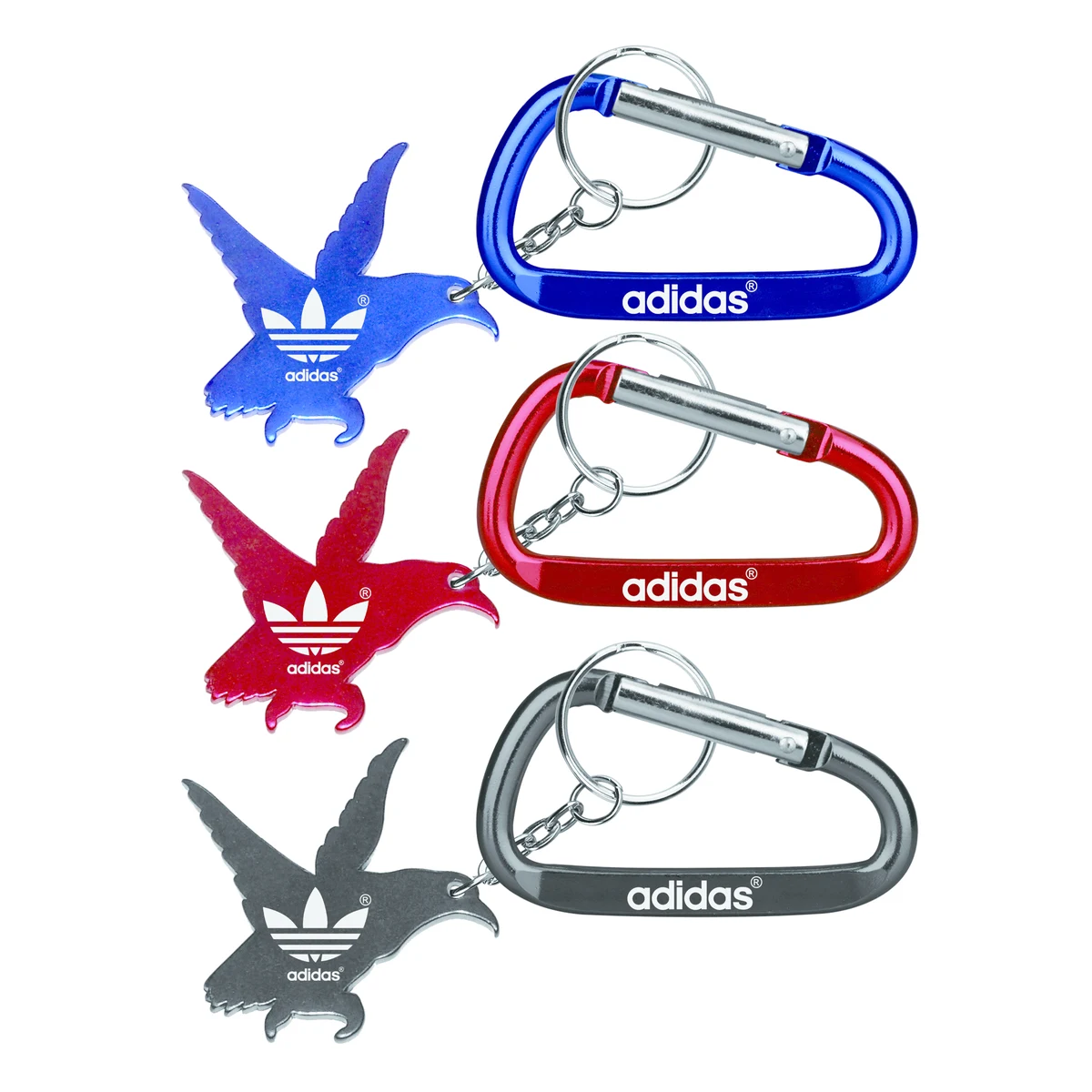 Eagle Shape Bottle Opener Key Chain & Carabiner 1