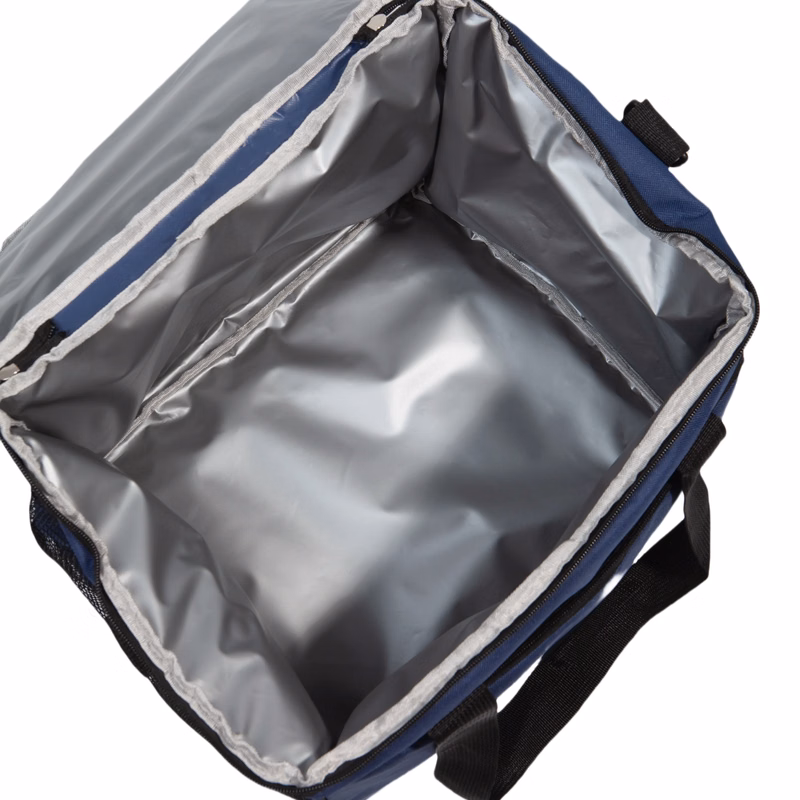 Navy Blue Insulated Cooler Tote Bag