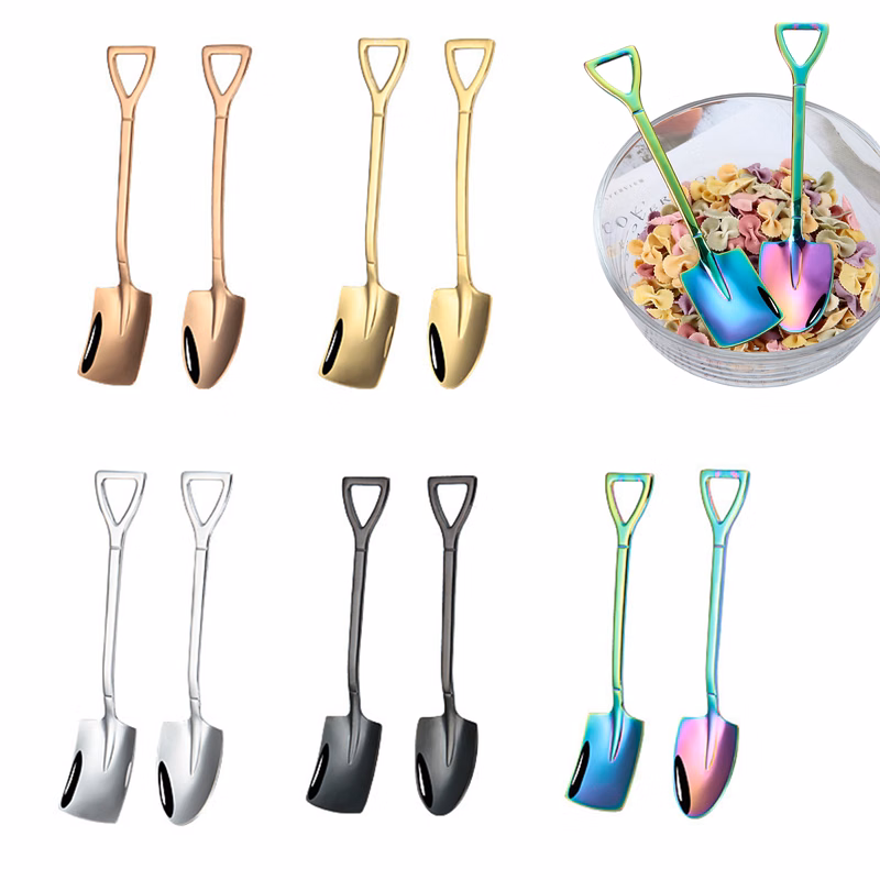 Stainless Steel Ice Cream Spoon MOQ50