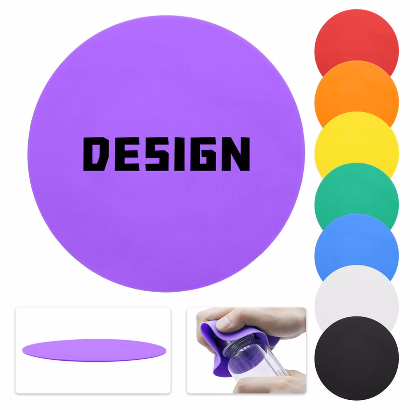 Silicone Jar Opener Gripper Pads & Heat Insulation Coaster