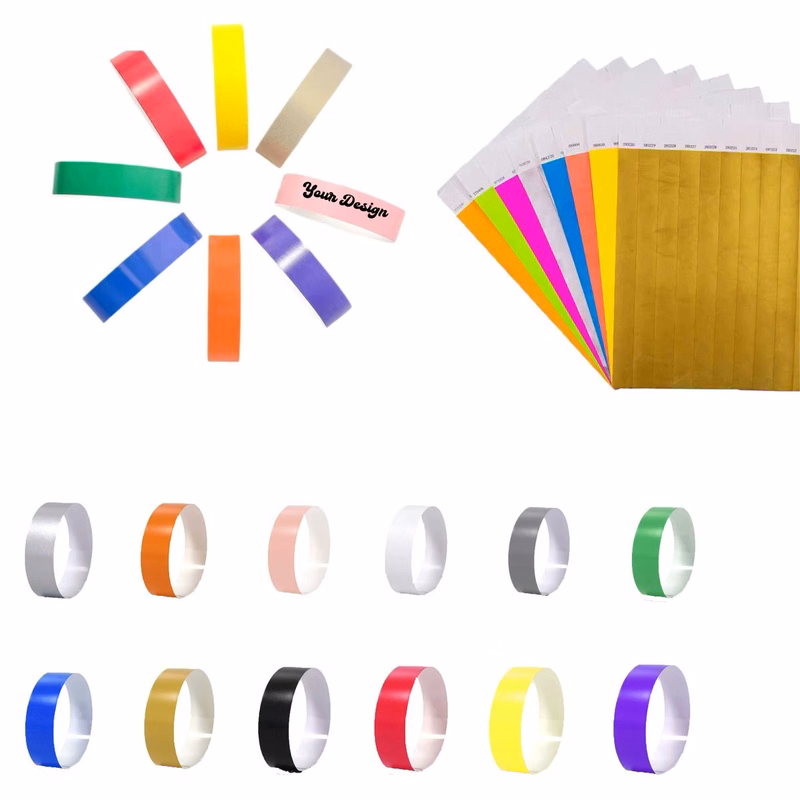 Colorful Waterproof Playground Wristbands