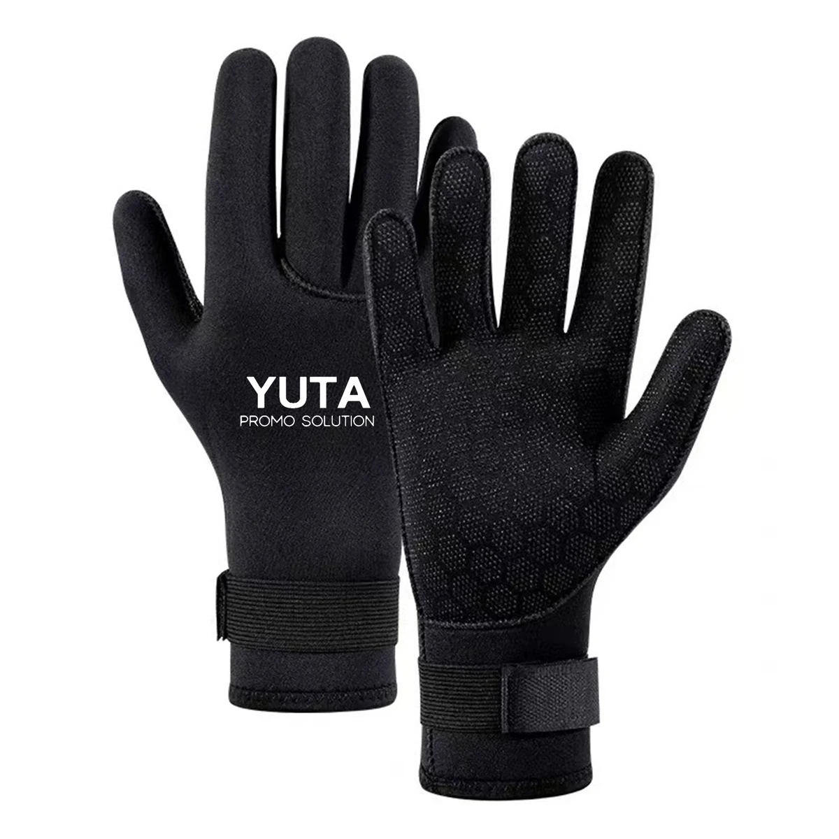 Neoprene Anti Slip Diving Gloves w/ Adjustable Wrist Strap 1