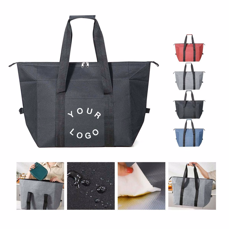 Portable Insulated Cooler Bag for Food and Drinks