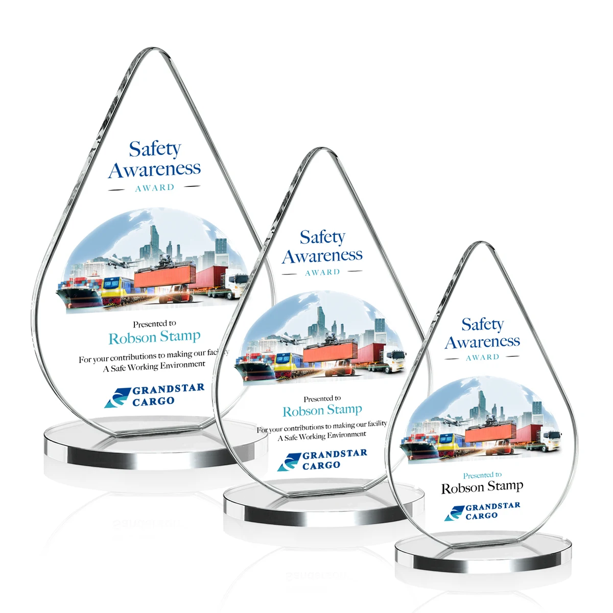 Glenhazel VividPrint™ Award - Clear 1