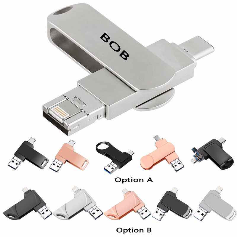 3 in 1 64GB High-speed USB Drive