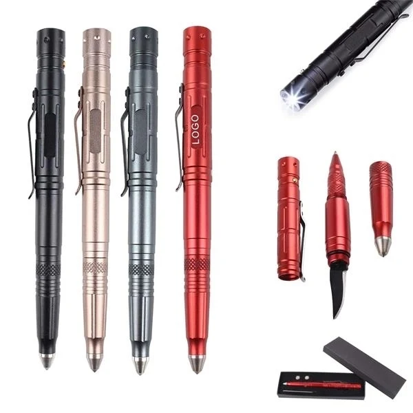 Tactical Flashlight Survival Pen 1