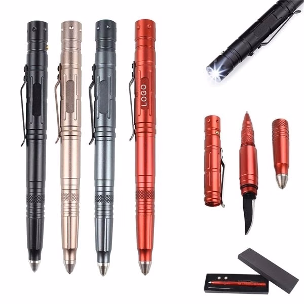Tactical Flashlight Survival Pen