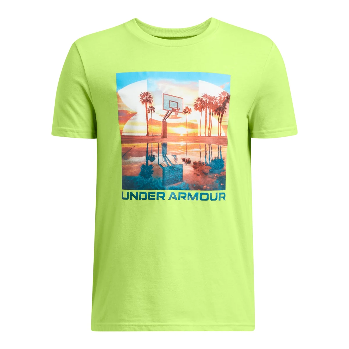 UA Summer Vibes 2 Boys' Short Sleeve, custom youth shirt with logo imprint 1