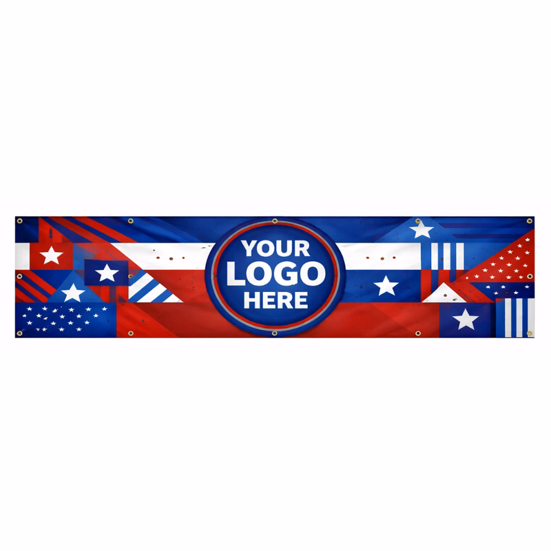 3'x10' Digital Print Vinyl Banner Single sided (Fabric Only)