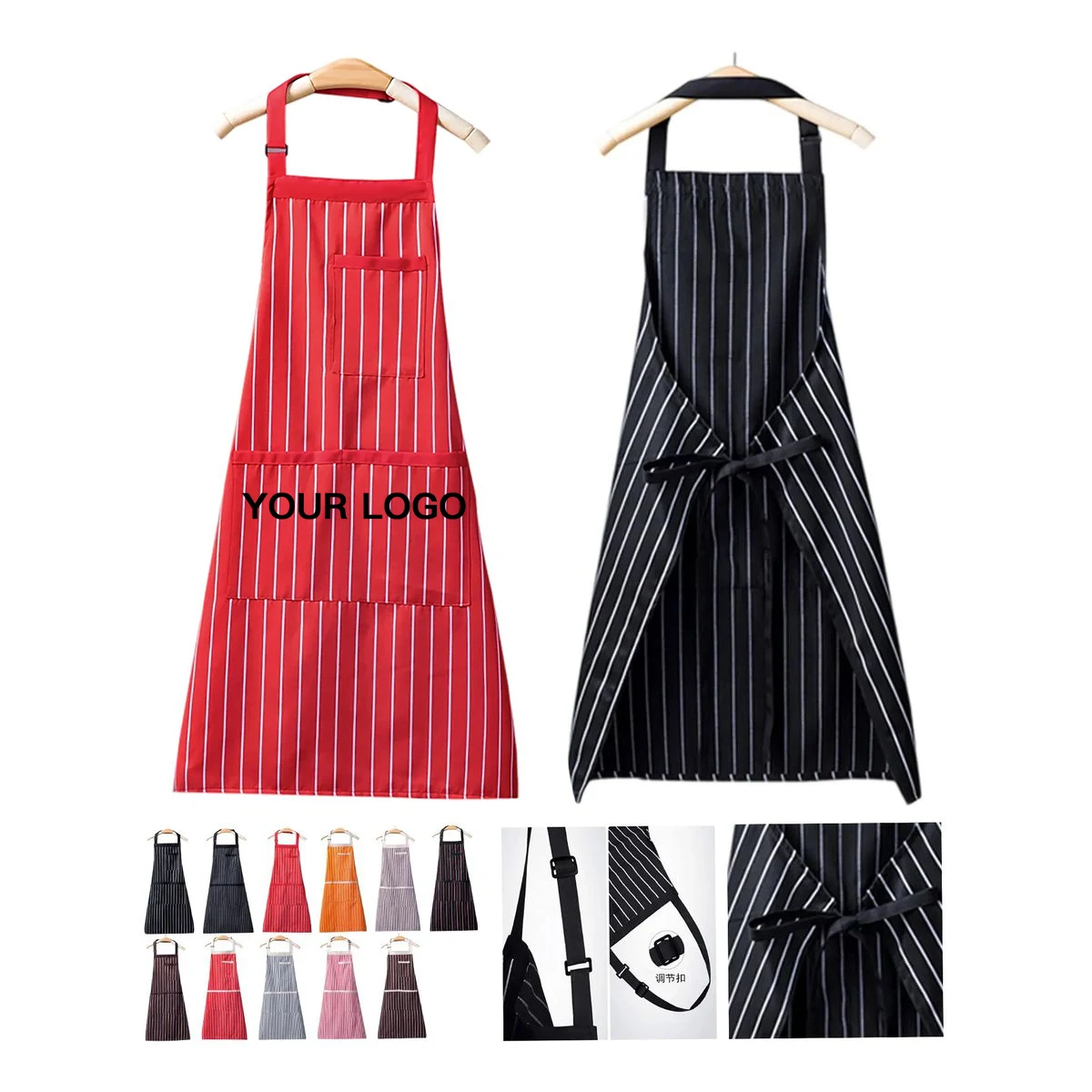 Full Length Apron with Cooking Pockets 1