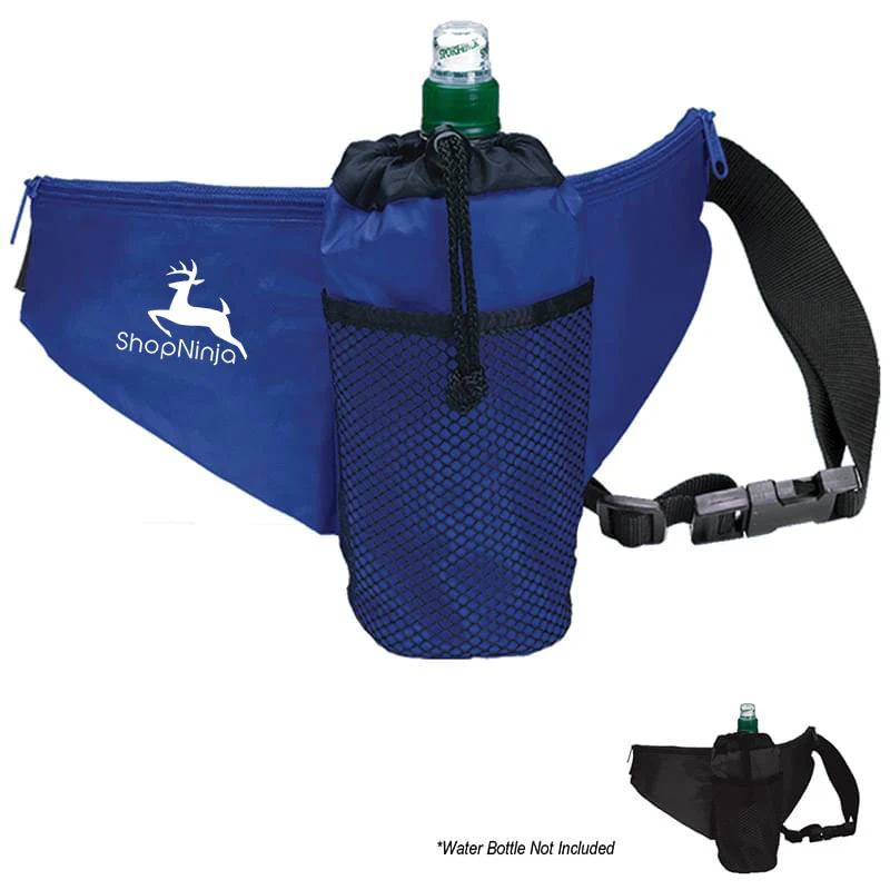 Smart Fanny Pack with Insulated Water Bottle Pocket 1
