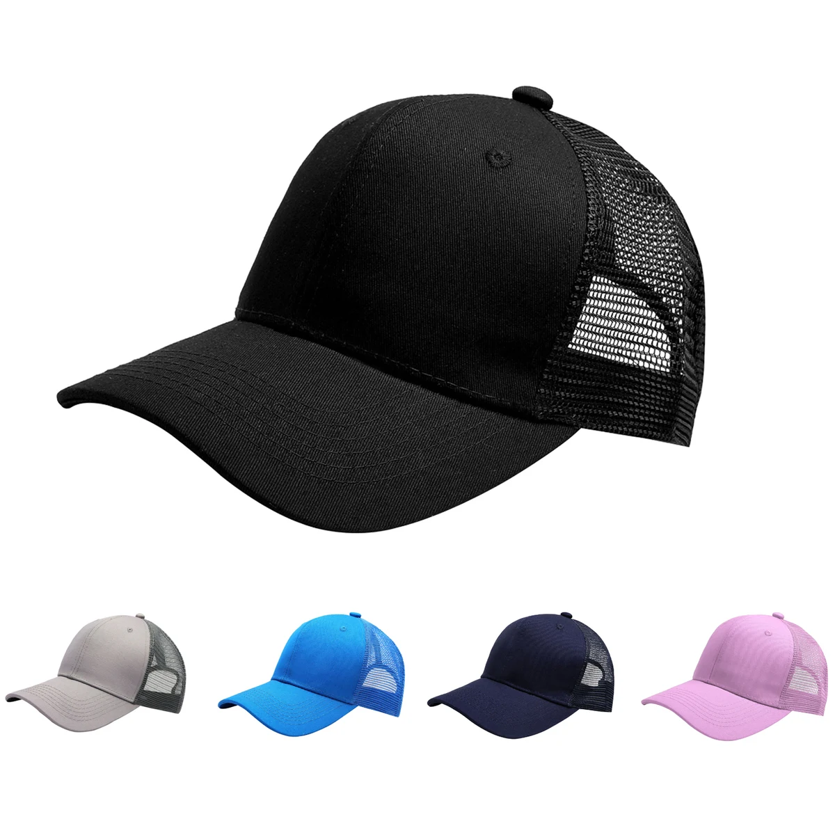 6-Panel Mesh Back Cap 1