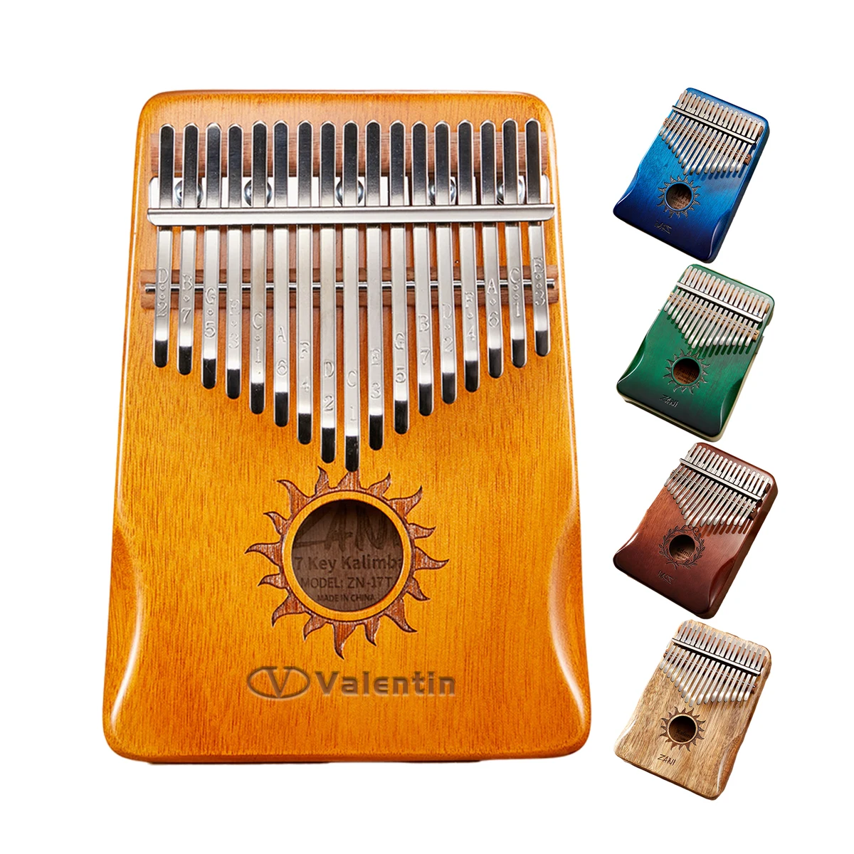 Kalimba 17 Keys Thumb Piano 1
