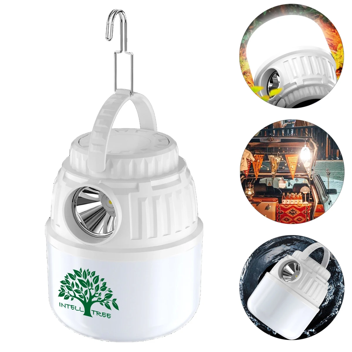 Camping Lantern Rechargeable Hanging Led Lights Bulbs 1