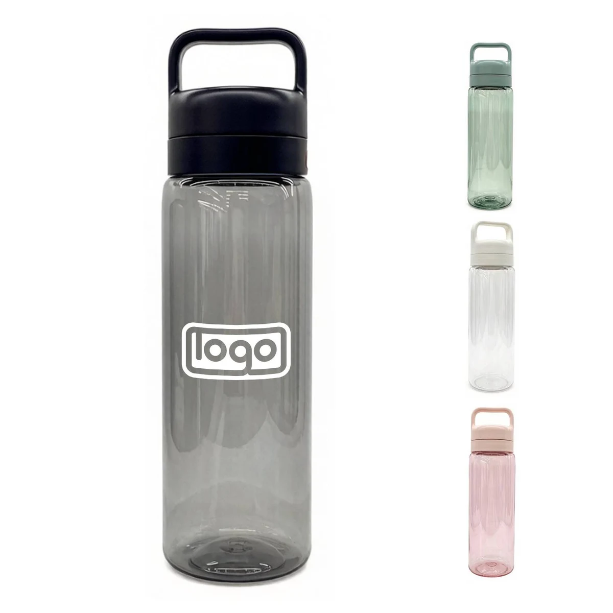 27oz Plastic Water Bottle with Tea Strainer 1