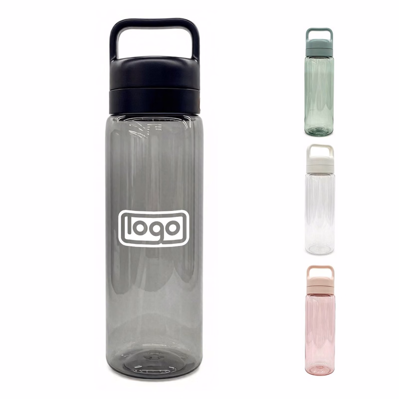 27oz Plastic Water Bottle with Tea Strainer