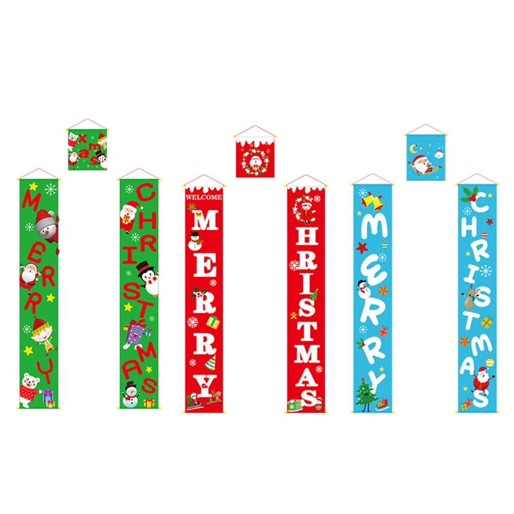 Christmas Hanging Flag Door Hanger 1