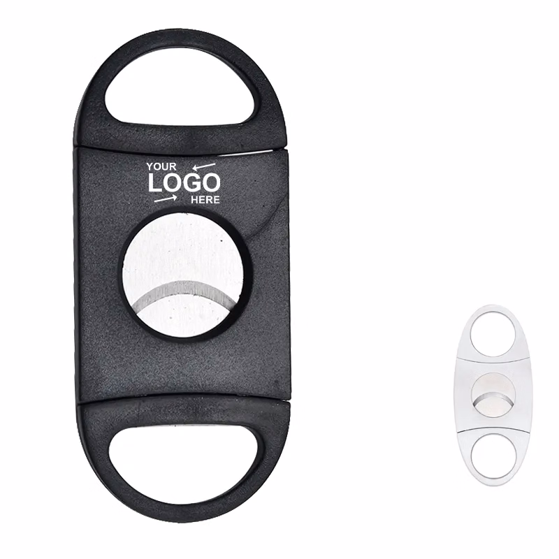 Plastic Stainless Steel Cigar Cutter