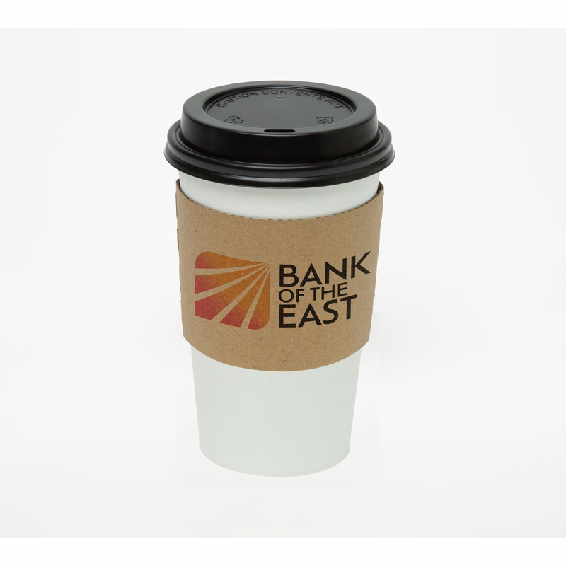Full Color Paper Cup Sleeves (2.625" x 3.5")