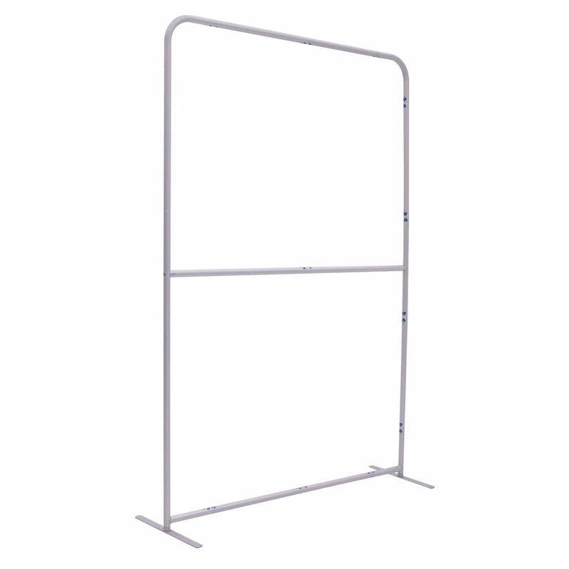 5'W x 90"H EuroFit™ Straight Wall Hardware