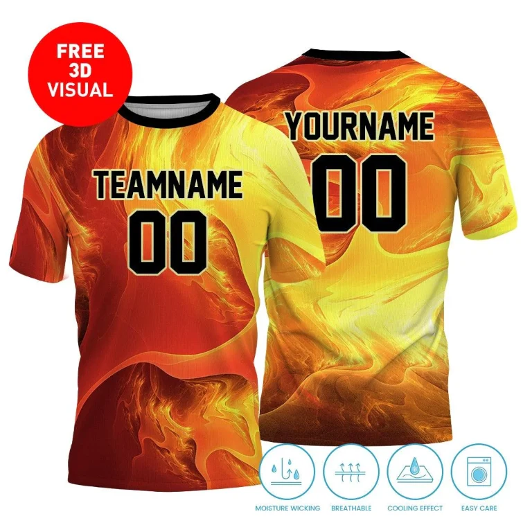 Short Sleeve Crew Neck (Full Dye Sublimation) 1