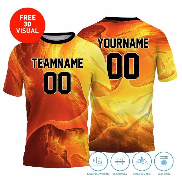 Short Sleeve Crew Neck (Full Dye Sublimation)