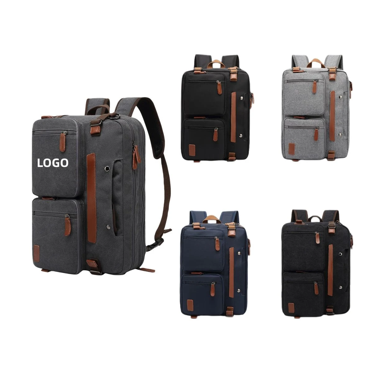 Multiple Section Commuter Business Backpack 1