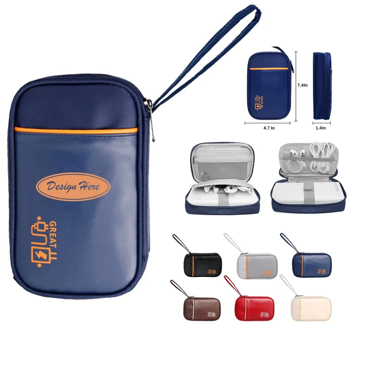 Travel Storage Bag For Charging Cord 1