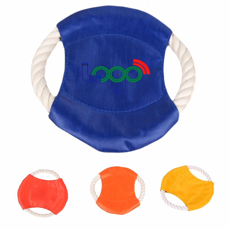 Cotton Dog Flying Disc Toys MOQ 50PCS