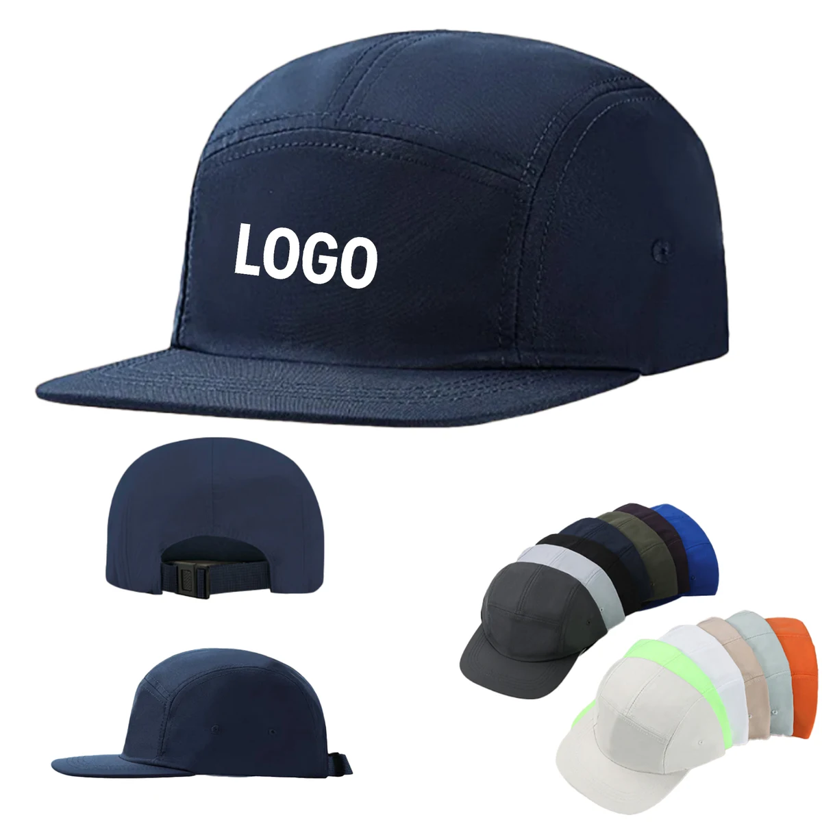 Quick Dry Flat Bill Cap 1