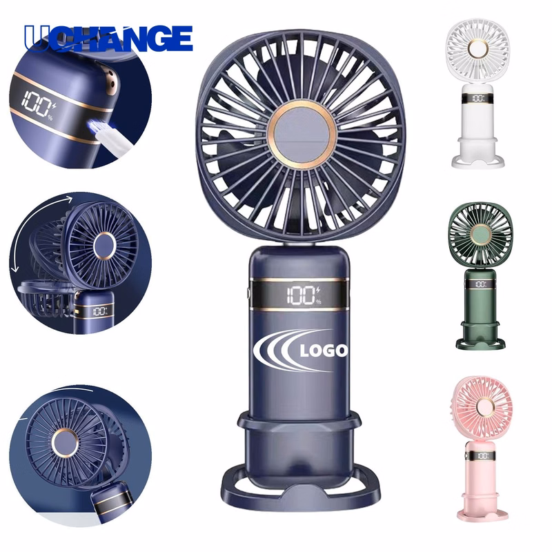 Quiet Adjustable Speed Fan Device for Office and Travel